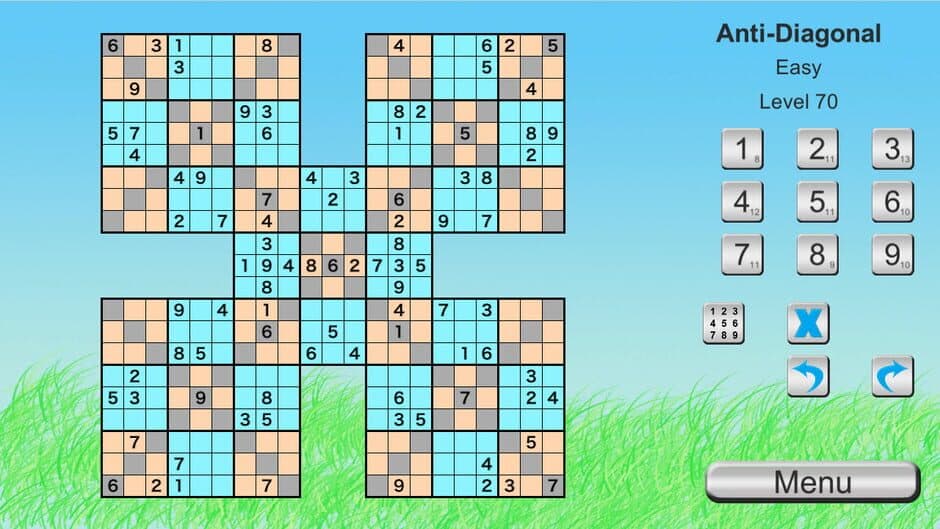 Скриншот 1 из Ultimate Sudoku Collection: Samurai Anti Diagonal Pack