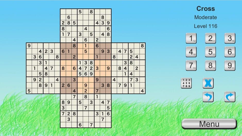 Скриншот 1 из Ultimate Sudoku Collection: Cross Pack