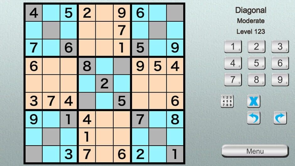 Скриншот 1 из Ultimate Sudoku Collection: Basic Diagonal Pack