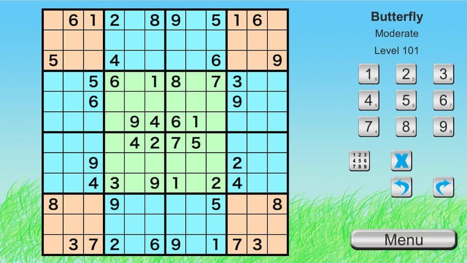 Скриншот 1 из Ultimate Sudoku Collection: Butterfly Pack