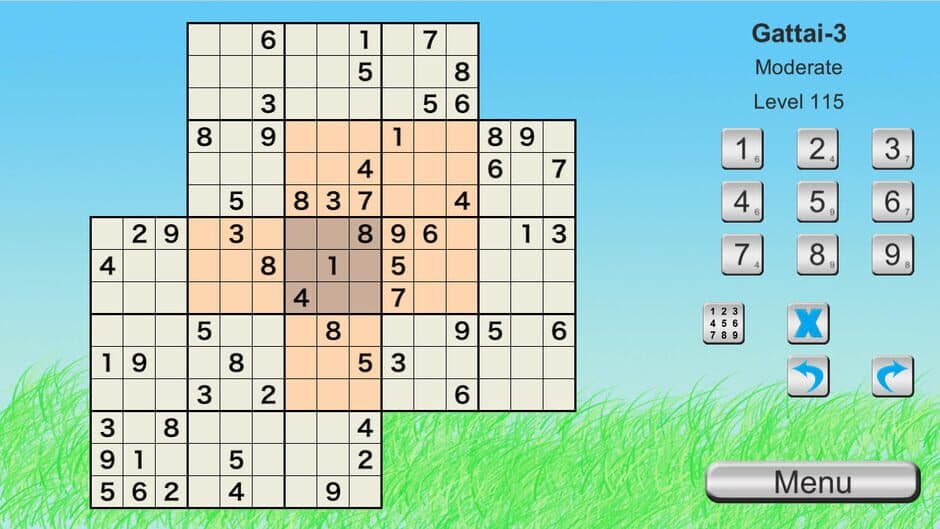 Скриншот 1 из Ultimate Sudoku Collection: Gattai-3 Pack