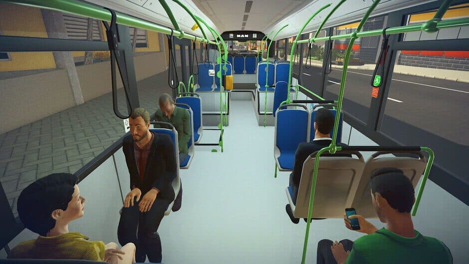 Скриншот 10 из Bus Simulator 16: Man Lion's City CNG Pack
