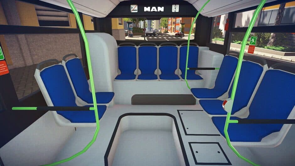 Скриншот 12 из Bus Simulator 16: Man Lion's City CNG Pack