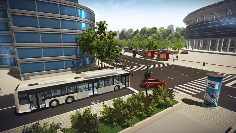 Скриншот 4 из Bus Simulator 16: Man Lion's City CNG Pack