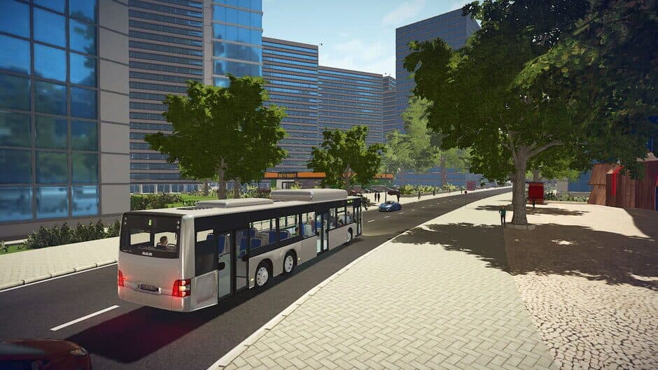 Скриншот 6 из Bus Simulator 16: Man Lion's City CNG Pack
