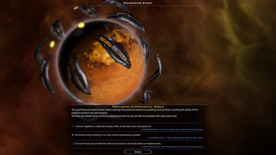Скриншот 2 из Galactic Civilizations III: Precursor Worlds DLC