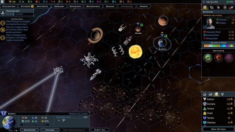 Скриншот 2 из Galactic Civilizations III: Retribution Expansion