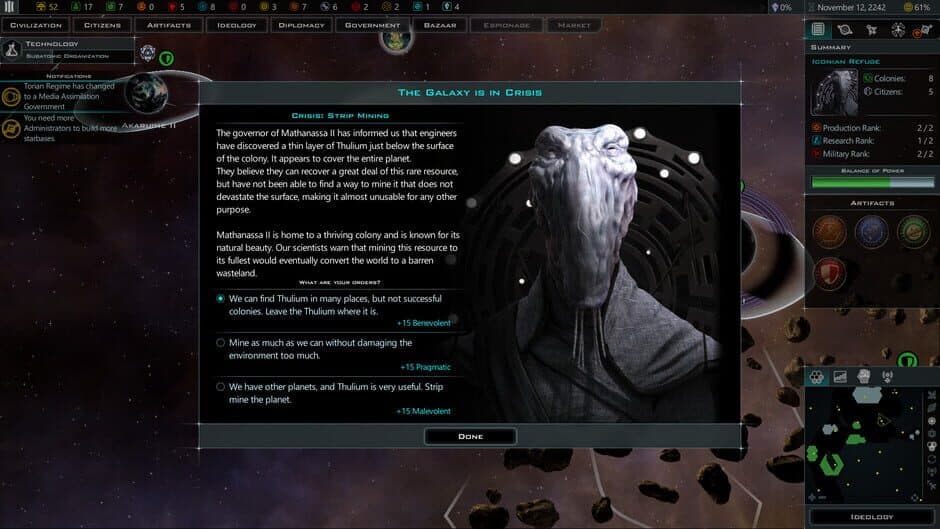 Скриншот 2 из Galactic Civilizations III: Worlds in Crisis DLC