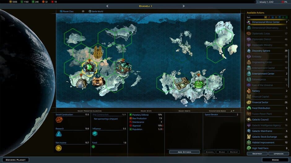 Скриншот 3 из Galactic Civilizations III: Worlds in Crisis DLC