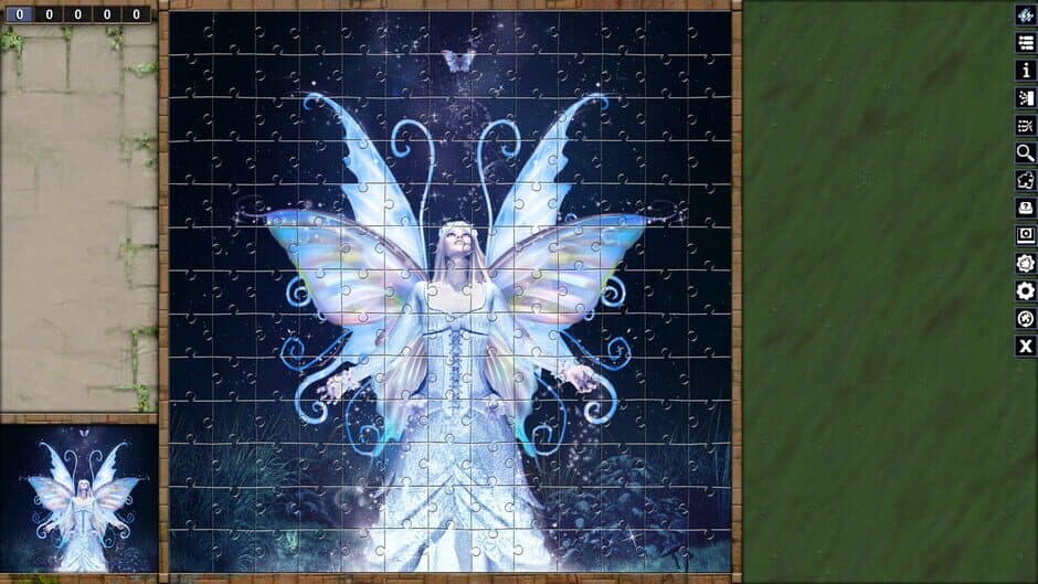 Скриншот 2 из Pixel Puzzles: Illustrations & Anime - Jigsaw Pack: Fairies
