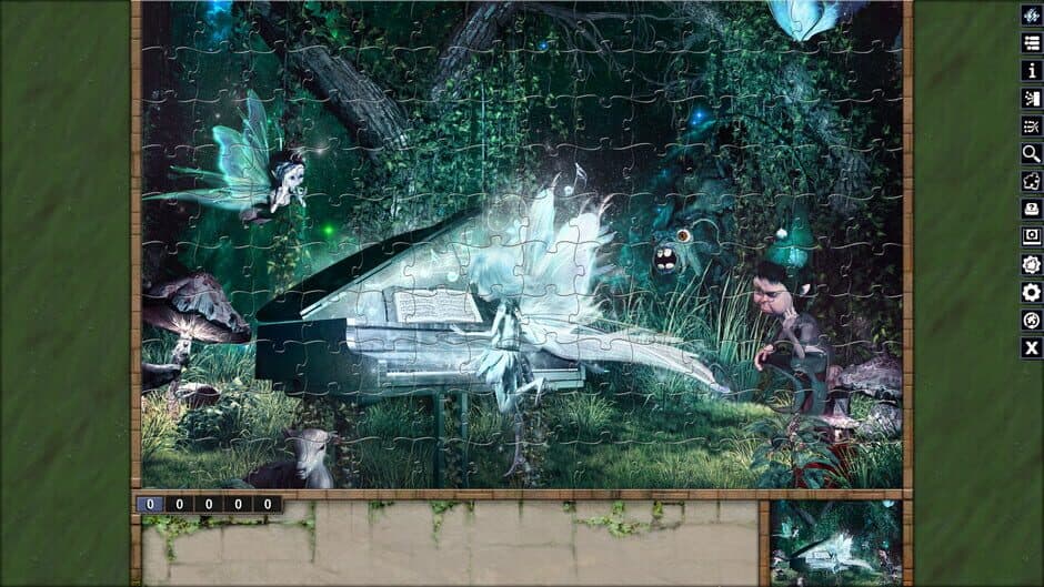 Скриншот 4 из Pixel Puzzles: Illustrations & Anime - Jigsaw Pack: Fairies