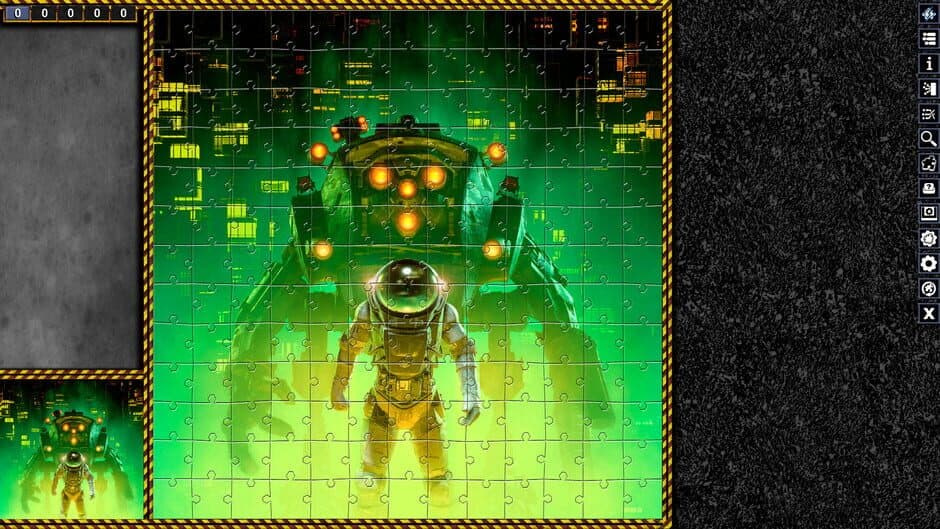 Скриншот 2 из Pixel Puzzles: Illustrations & Anime - Jigsaw Pack: Mechs