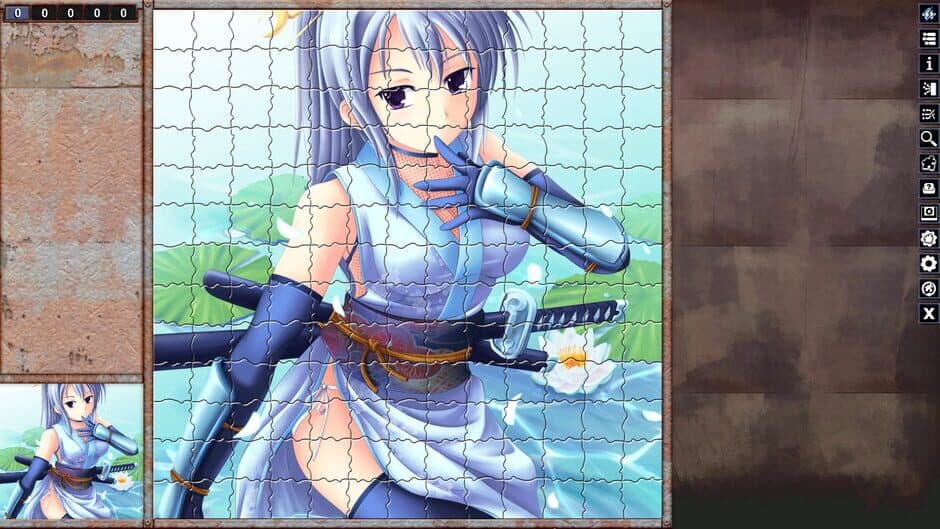 Скриншот 3 из Pixel Puzzles: Illustrations & Anime - Jigsaw Pack: Ninja Girls