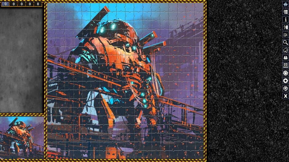 Скриншот 3 из Pixel Puzzles: Illustrations & Anime - Jigsaw Pack: Mechs