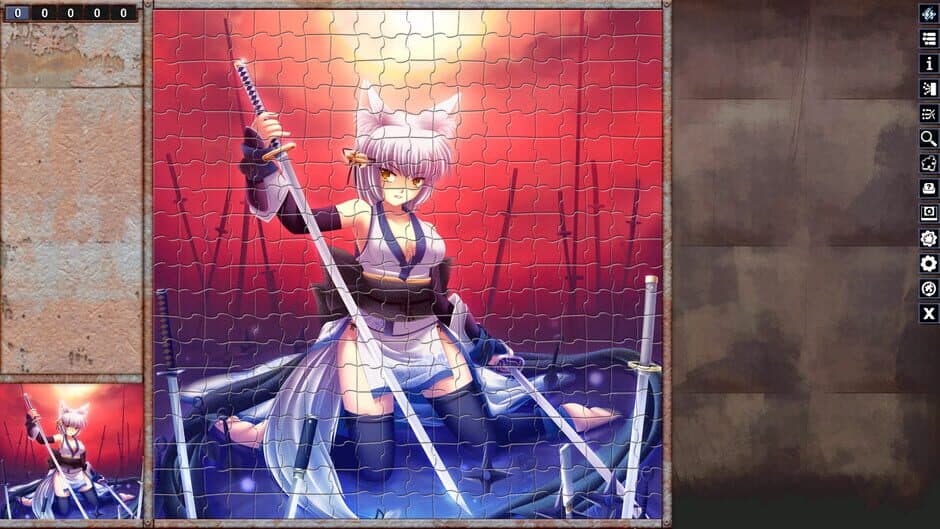 Скриншот 1 из Pixel Puzzles: Illustrations & Anime - Jigsaw Pack: Ninja Girls