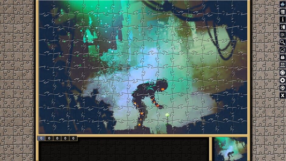 Скриншот 1 из Pixel Puzzles: Illustrations & Anime - Jigsaw Pack: Distant Worlds