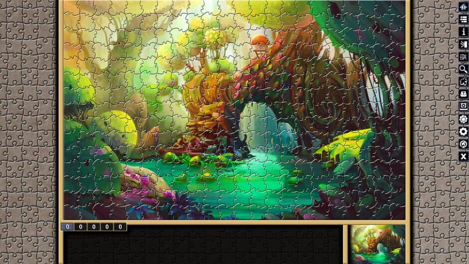 Скриншот 4 из Pixel Puzzles: Illustrations & Anime - Jigsaw Pack: Distant Worlds