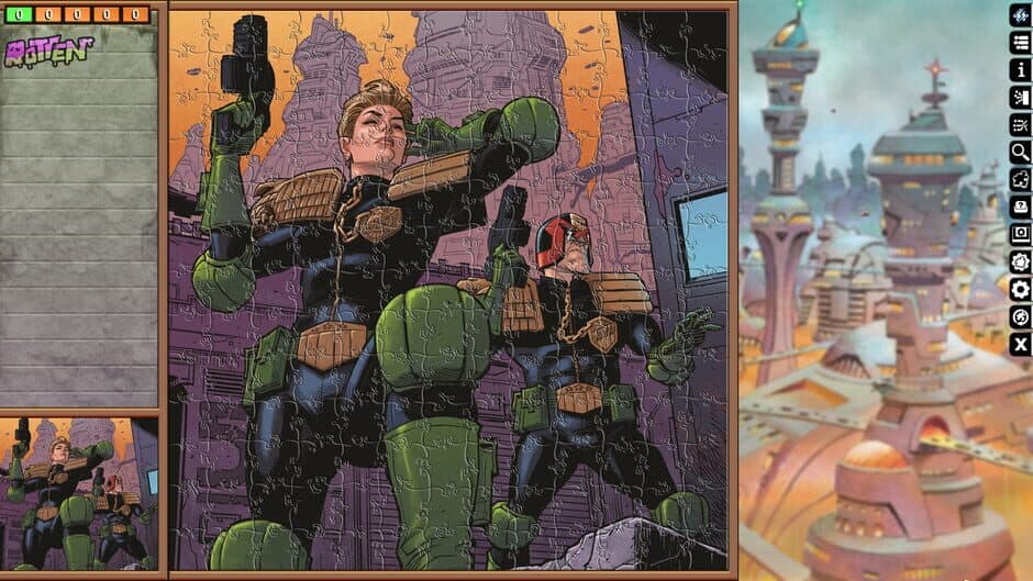 Скриншот 4 из Pixel Puzzles Ultimate: Puzzle Pack 2000 AD