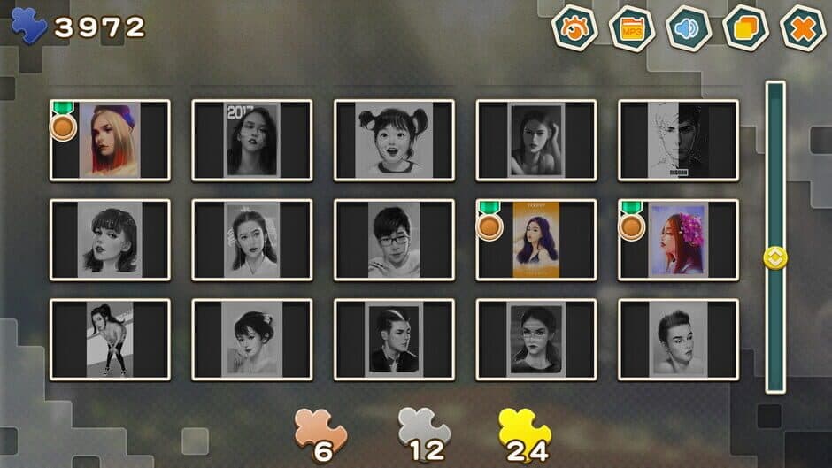 Скриншот 2 из Pleasure Puzzle: Portrait Plus