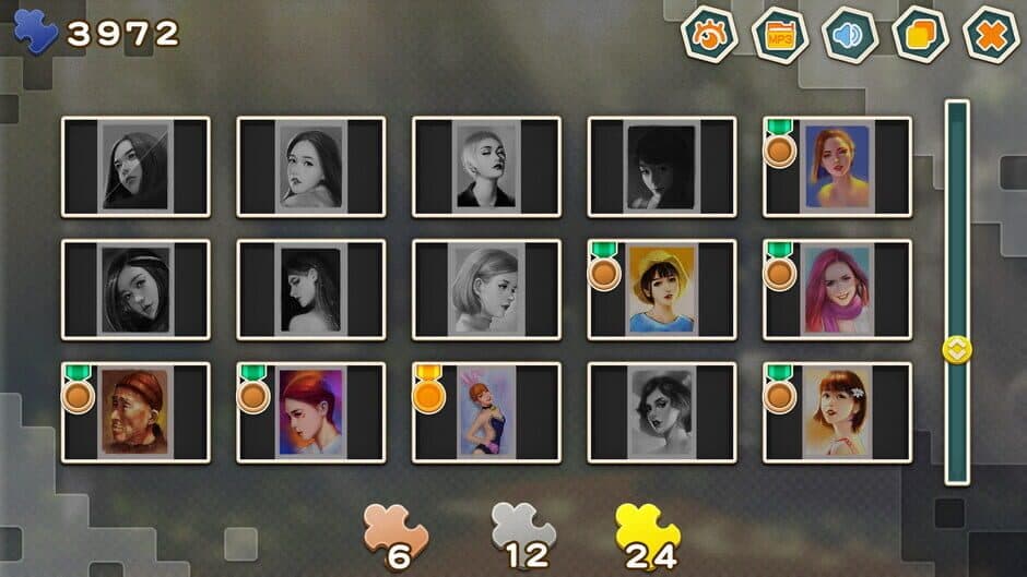 Скриншот 3 из Pleasure Puzzle: Portrait Plus