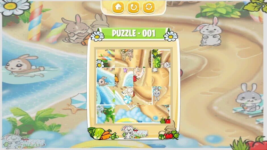 Скриншот 1 из Bunny Puzzle