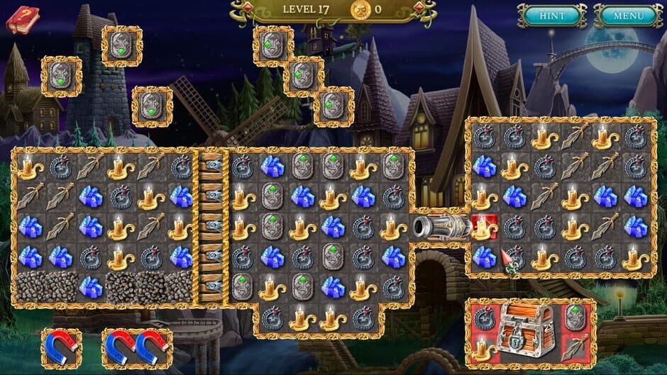 Скриншот 3 из Cursed House 9: Match 3 Puzzle