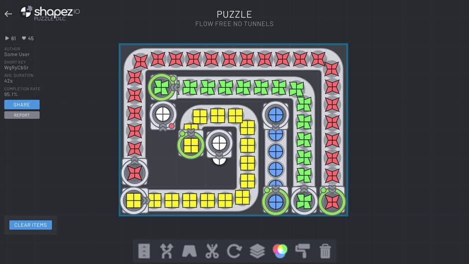 Скриншот 2 из shapez.io: Puzzle DLC