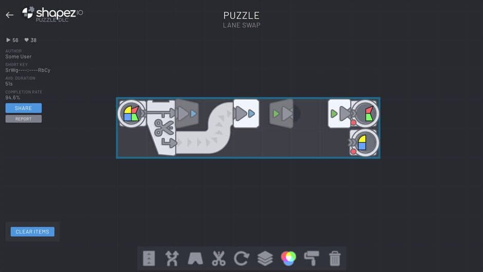 Скриншот 5 из shapez.io: Puzzle DLC