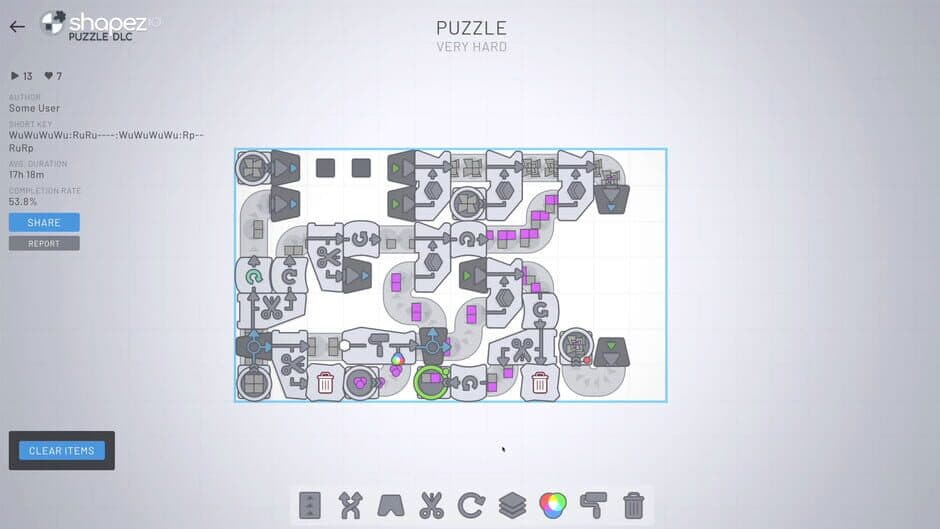 Скриншот 6 из shapez.io: Puzzle DLC