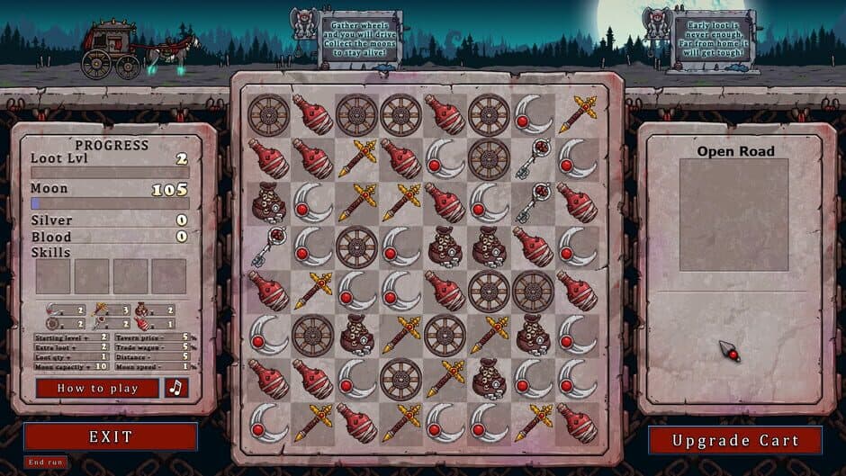 Скриншот 4 из Puzzle Plunder: Vampire Night