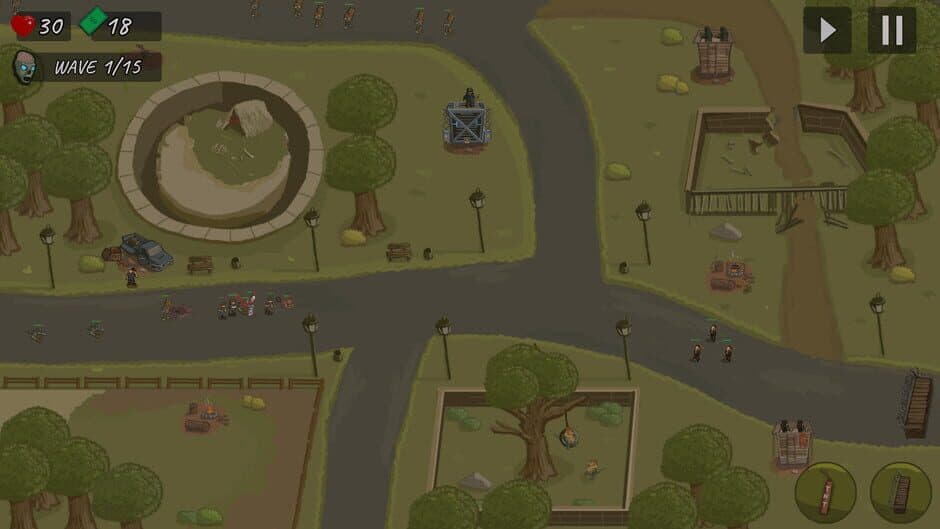 Скриншот 5 из The Last Hope: Zombie Defense TD