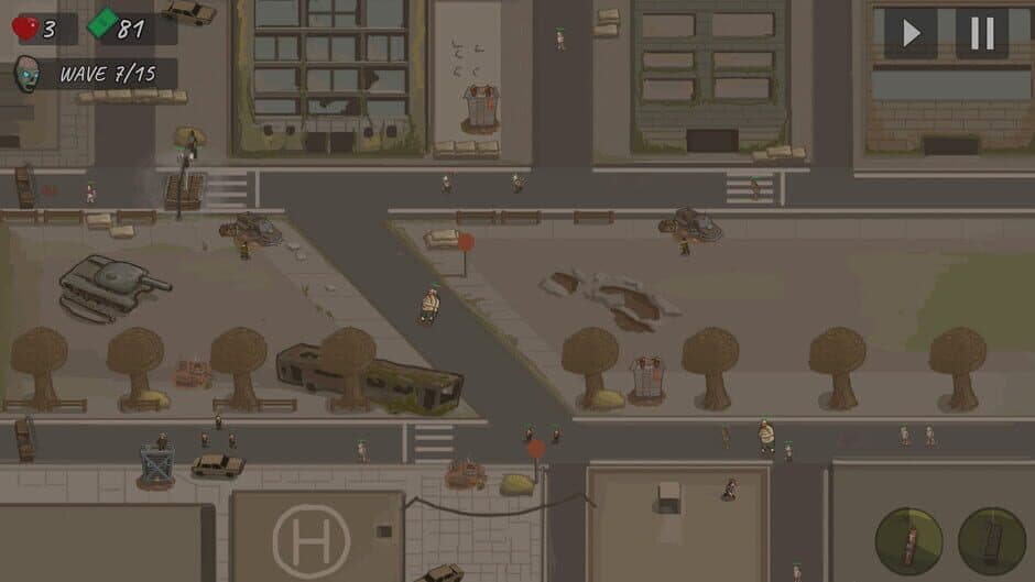 Скриншот 6 из The Last Hope: Zombie Defense TD