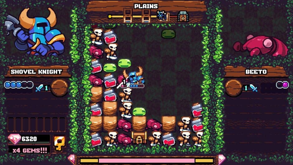 Скриншот 1 из Shovel Knight: Pocket Dungeon