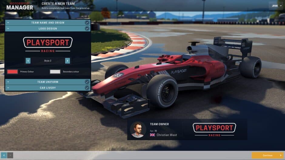 Скриншот 1 из Motorsport Manager: Create Your Own Team