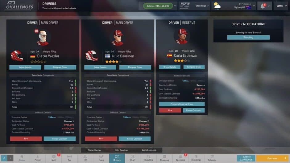 Скриншот 5 из Motorsport Manager: Challenge Pack
