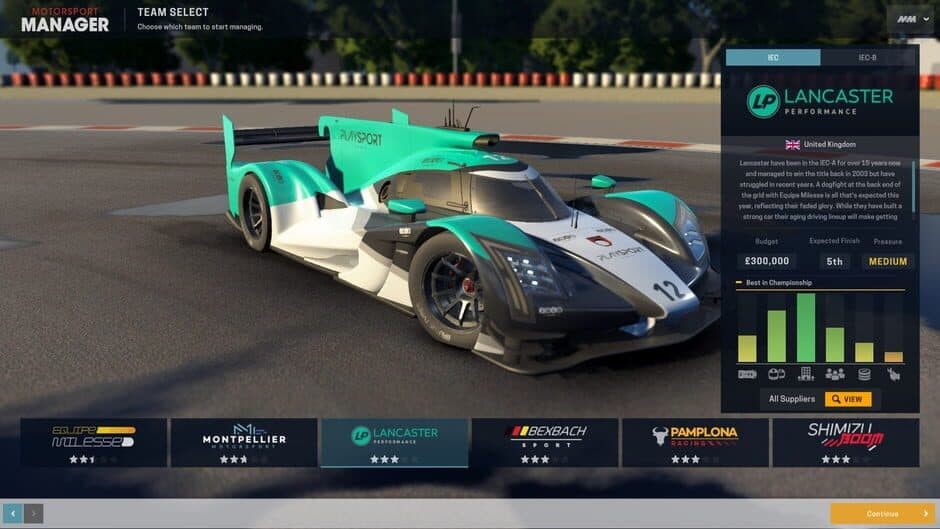 Скриншот 1 из Motorsport Manager: Endurance Series