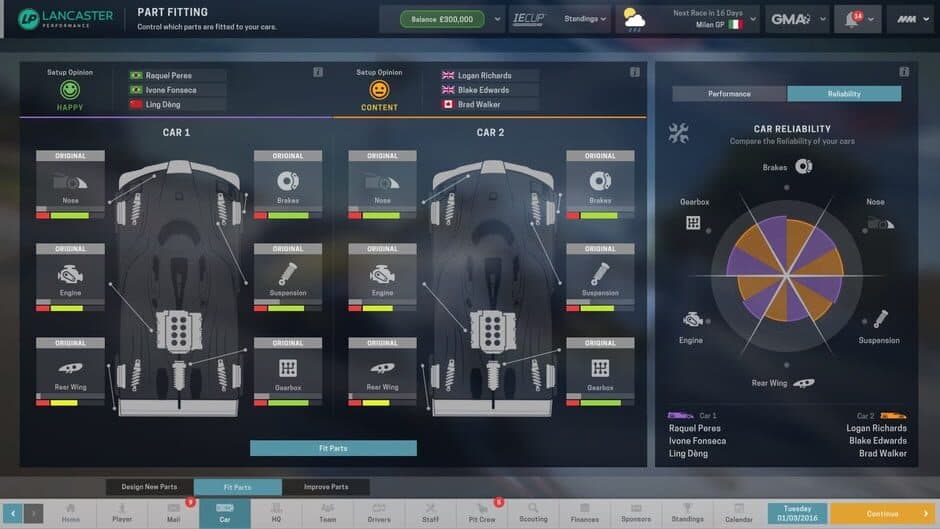 Скриншот 3 из Motorsport Manager: Endurance Series