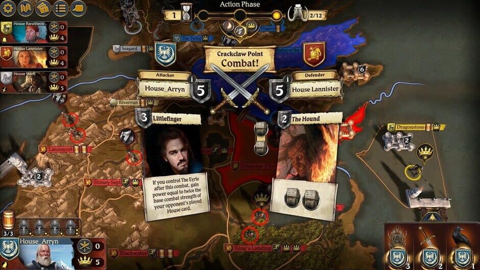 Скриншот 5 из A Game of Thrones: The Board Game - Digital Edition: A Feast for Crows