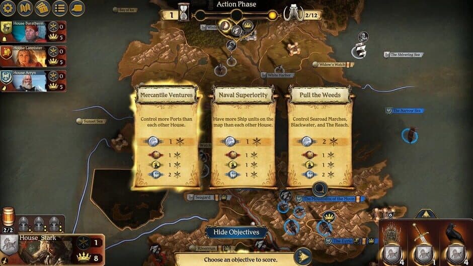 Скриншот 4 из A Game of Thrones: The Board Game - Digital Edition: A Feast for Crows