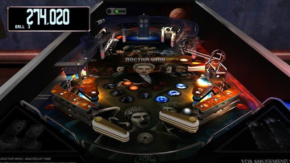 Скриншот 2 из Pinball Arcade: Doctor Who - Master of Time