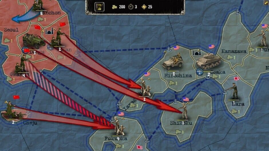 Скриншот 1 из Strategy & Tactics: Wargame Collection - USSR vs USA!