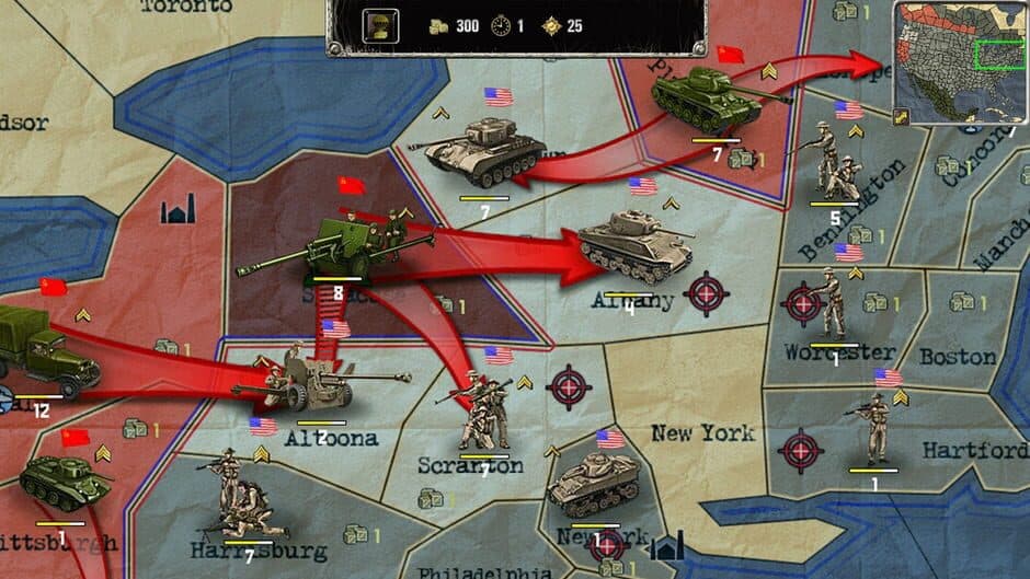 Скриншот 4 из Strategy & Tactics: Wargame Collection - USSR vs USA!