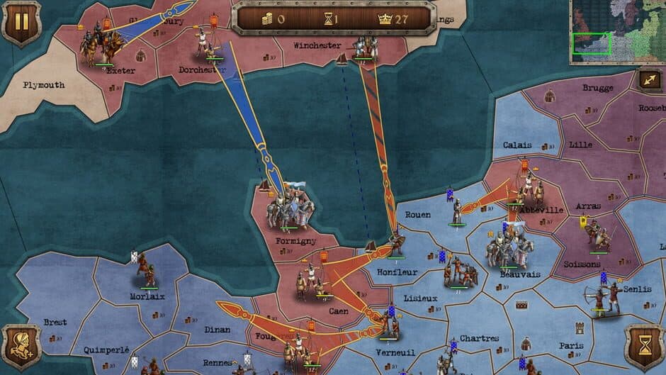 Скриншот 4 из Strategy & Tactics: Wargame Collection - Vikings!