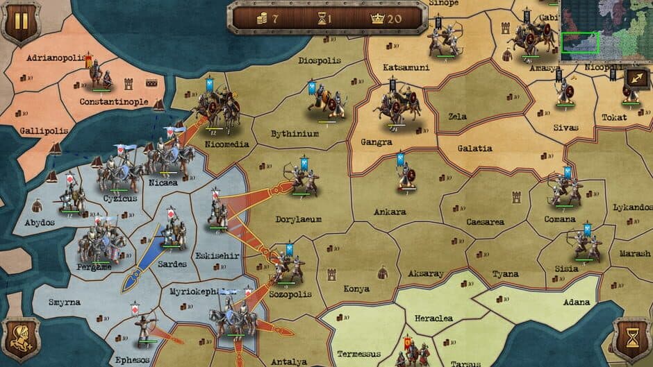 Скриншот 2 из Strategy & Tactics: Wargame Collection - Vikings!