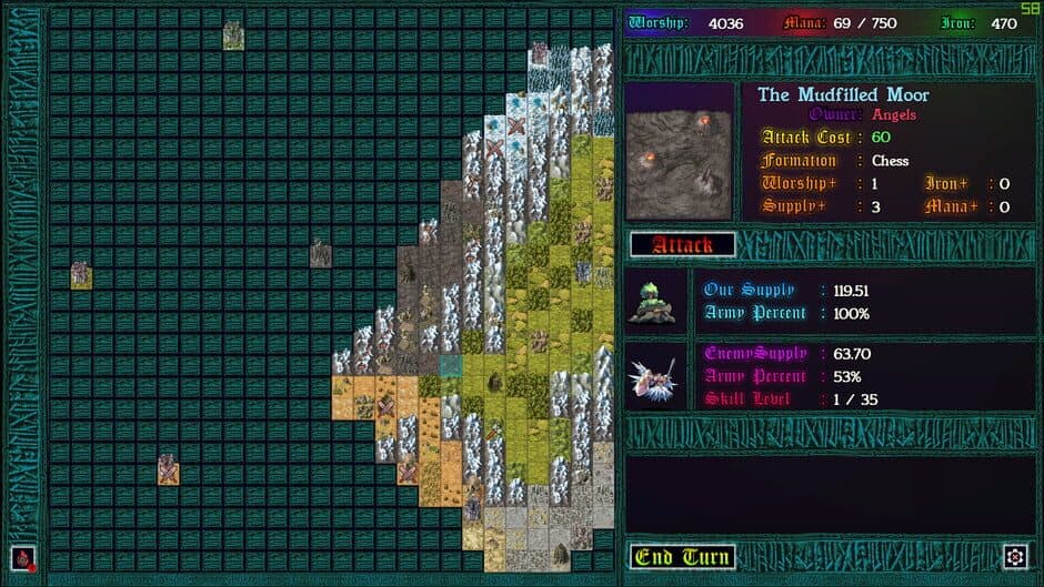 Скриншот 3 из Unending War: Grand-Strategy Chess