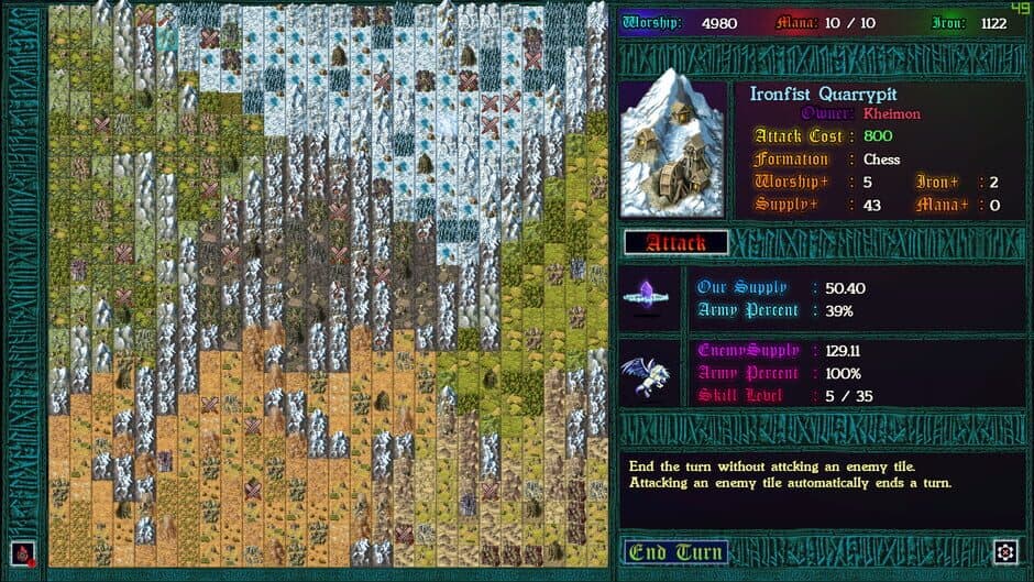 Скриншот 6 из Unending War: Grand-Strategy Chess