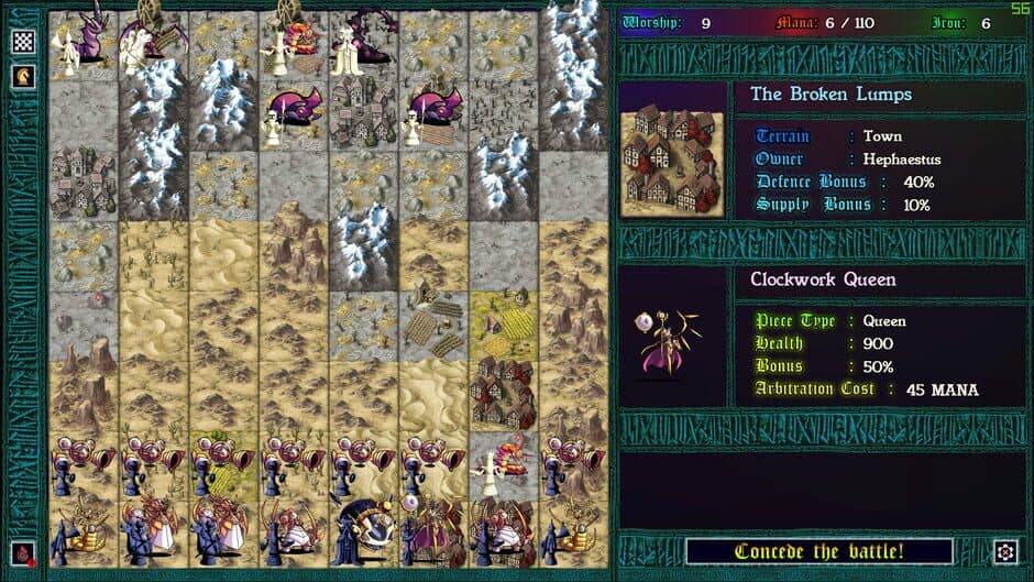 Скриншот 7 из Unending War: Grand-Strategy Chess