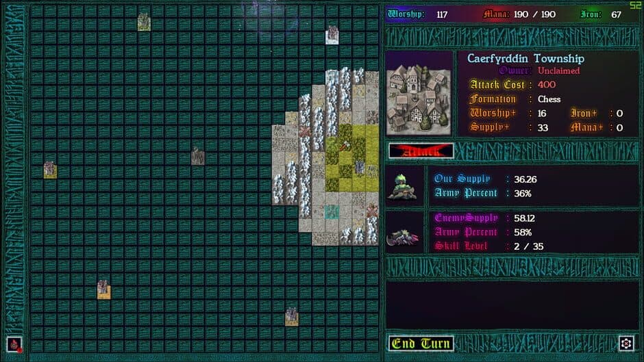 Скриншот 8 из Unending War: Grand-Strategy Chess