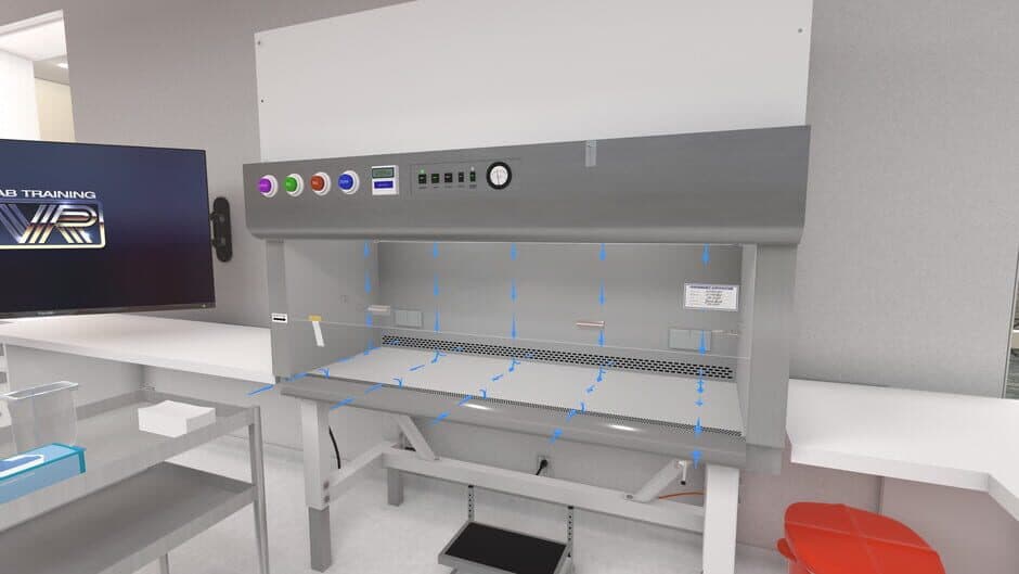 Скриншот 2 из LabTrainingVR: Biosafety Cabinet Edition