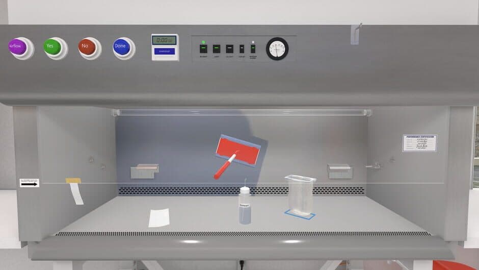Скриншот 4 из LabTrainingVR: Biosafety Cabinet Edition